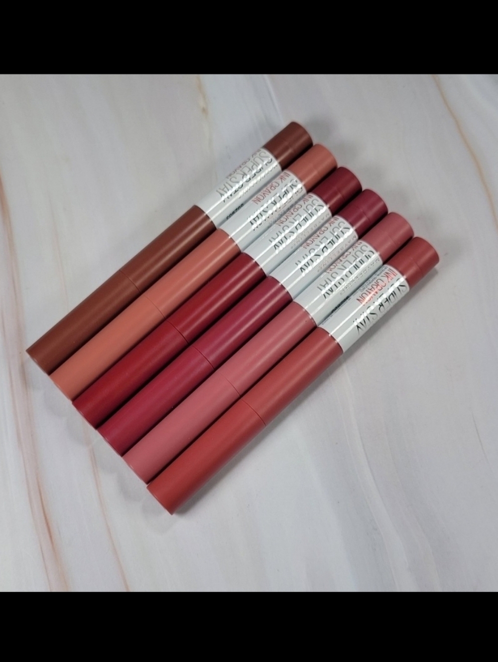 Maybelline Super Stay Ink Crayon Lipstick Bundle NEW!